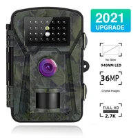 outdoor hunting trail camera 36mp 2 7k wild animal detector hd waterproof monitoring infrared cam night vision photo trap
