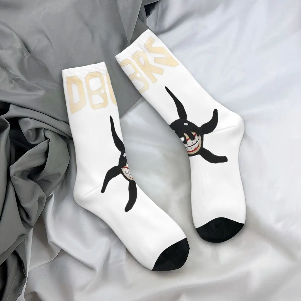 Осенне-зимние мужские и женские игровые носки в стиле ретро Screech Monster Of Doors