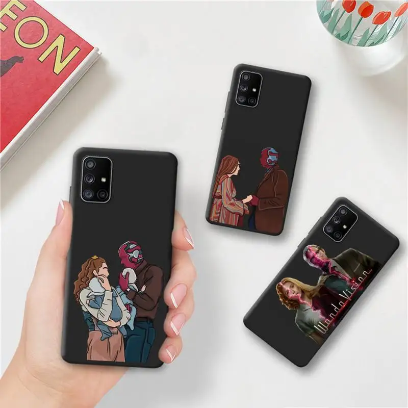 Популярный ТВ сериал Wanda Vision чехол для телефона Samsung Galaxy A52 A21S A02S A12 A31 A81 A10 A30 A32 A50 A80