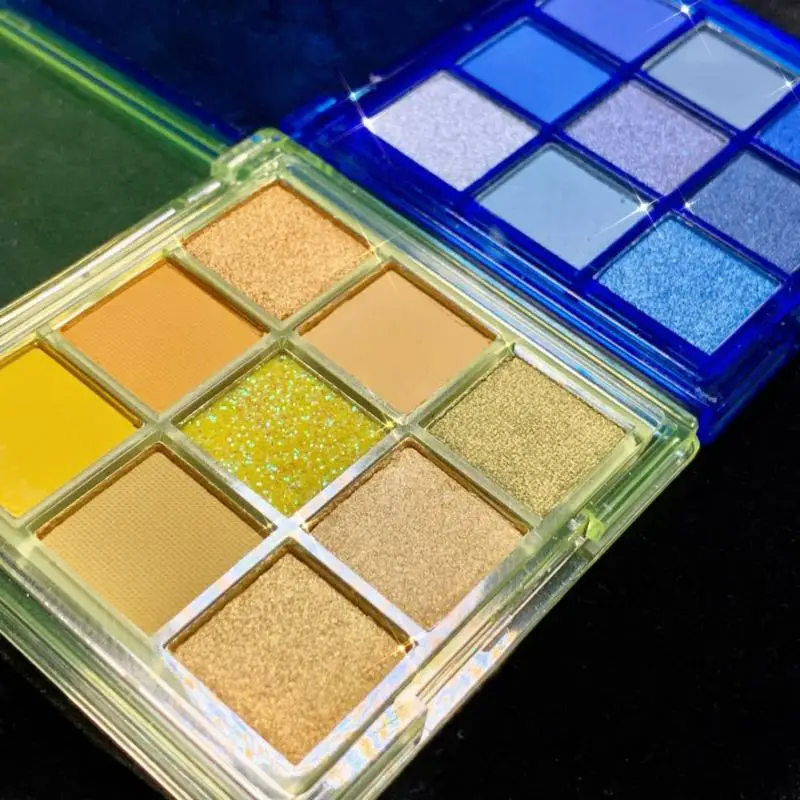 

9 Color Matte Eyeshadow Palette Glitter Highlighter Shimmer Lasting Charming Makeup Cosmetic Acrylic Eye Shadows Pallete TSLM1
