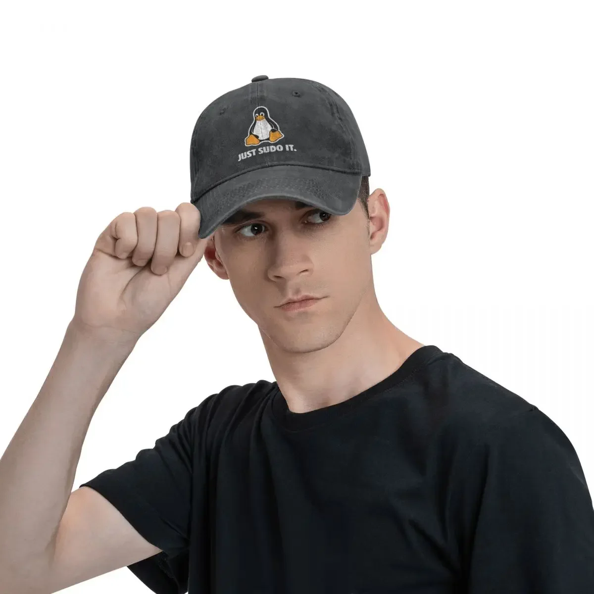 Бейсбольная кепка Just Sudo It мужские шапки женские защитные козырьки Snapback