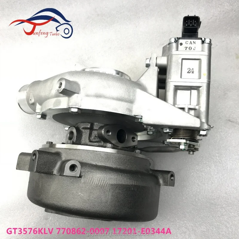 Турбокомпрессор GT3576KLV 770862-0007 770862-5007S 17201-E0344A J07E для грузовика с городским