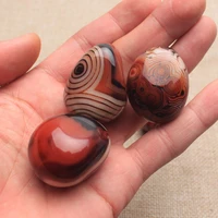 high quality natural banded agate stone madagascar good luck raw gemstone body heathy specimen beautiful collection gift
