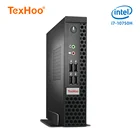 Мини-ПК TexHoo, процессор Intel Core i7 10750H 10300H N5095 AMD, Windows 10 Pro 11 Linux Pfsense System Unit Office ITX