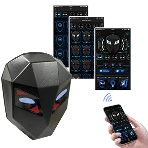 

Knight Backpack Waterproof Hard Shell Laptop Motorcycle Backpack Travel Bag LED Backpack Eyes