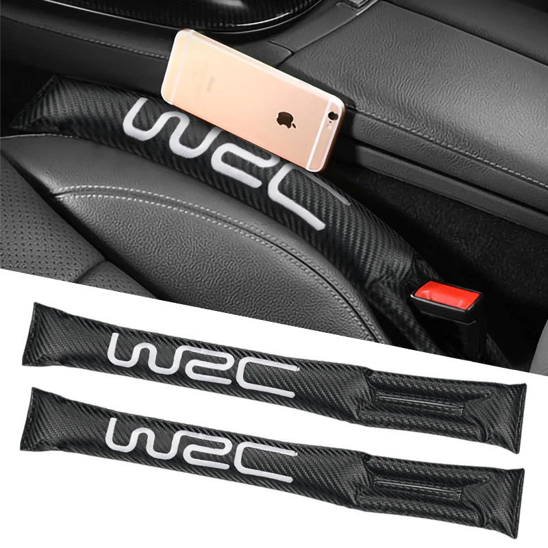 

Car Seat Gap Filler Leak Proof Strip Carbon Fiber Car styling accessories For Subaru Forester Human Lion XV Impreza WRX WRC