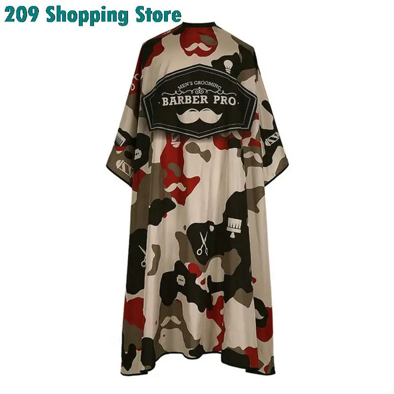 

Fashion Camouflage Pattern Hairdresser Apron Hairdressing Barber Cloth Hair Cutting Gown Kids&Adult Cape Pro Salon Styling Tool