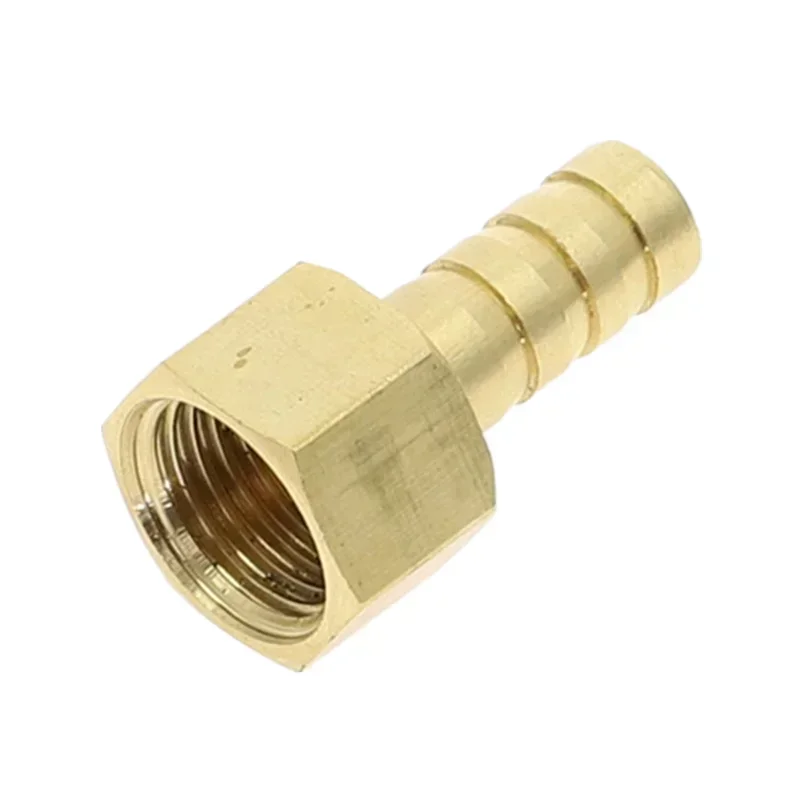 Латунный фитинг для шланга 4–19 мм, хвостовик 1/8 дюйма, 1/4 дюйма, 1/2 дюйма, 3/8 дюйма, BSP, внутренняя резьба, медный соединитель, соединительный адаптер