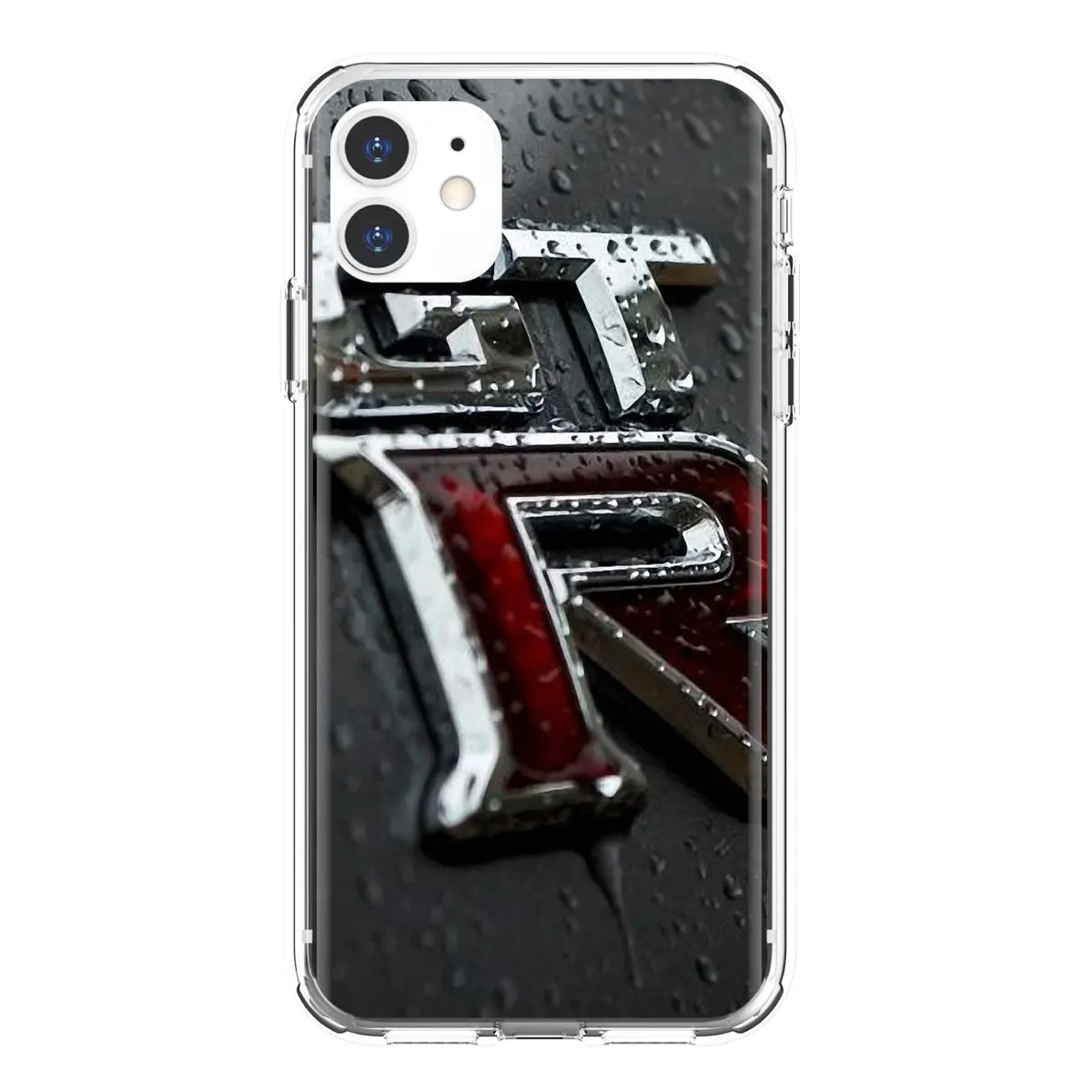JDM-автомобиль-NISSAN-GTR-металлический логотип силиконовый чехол для телефона Huawei Honor