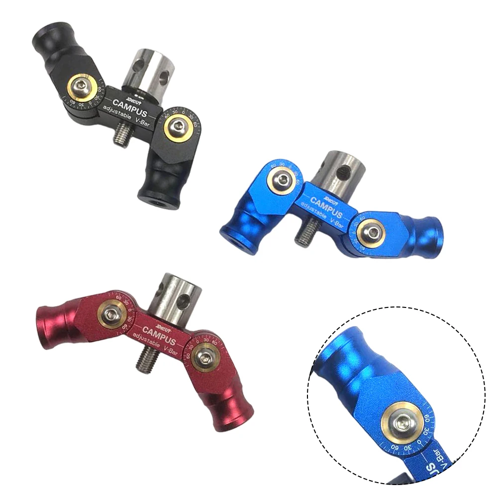 

Adjustable Double-sided V-shaped Rod Archery Bow Stabilizer Double Sided V Bar Connector Mount Shock Hotsale