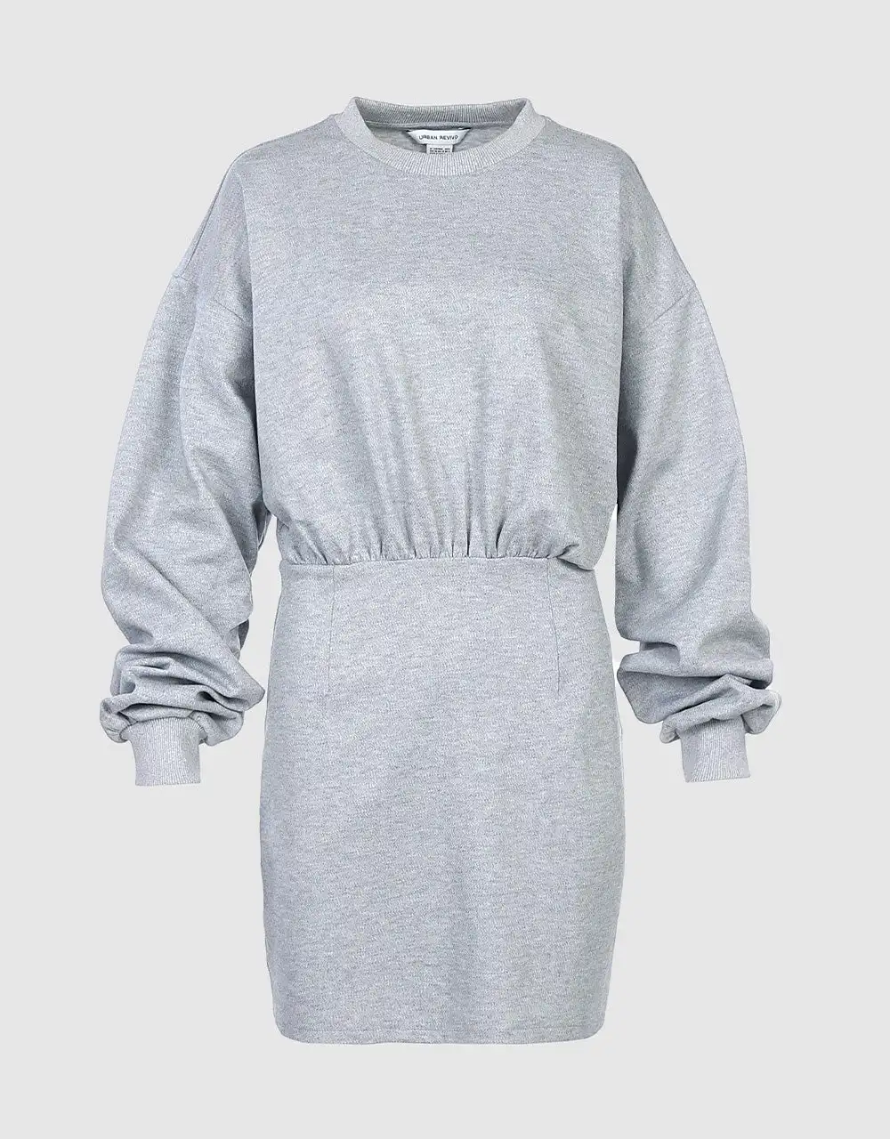 

Plain Sweatshirt Dress