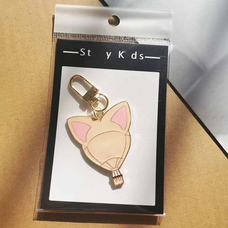 Корейская волна SK периферийный мультяшный милый набор карт металлический брелок