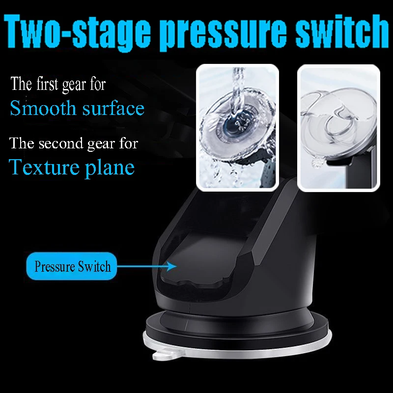 1pcs phone car holder scalable glass suction cup desk in car mobile holder stand large screen smartphone gps auto bracket free global shipping