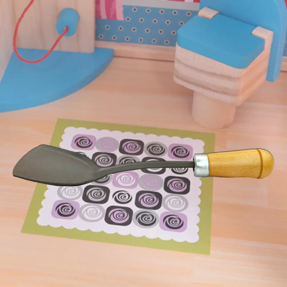 

Универсальный миниатюрный горшок «сделай сам», 1 набор, многофункциональная миниатюрная лопатка, кухонная посуда для кукольного домика