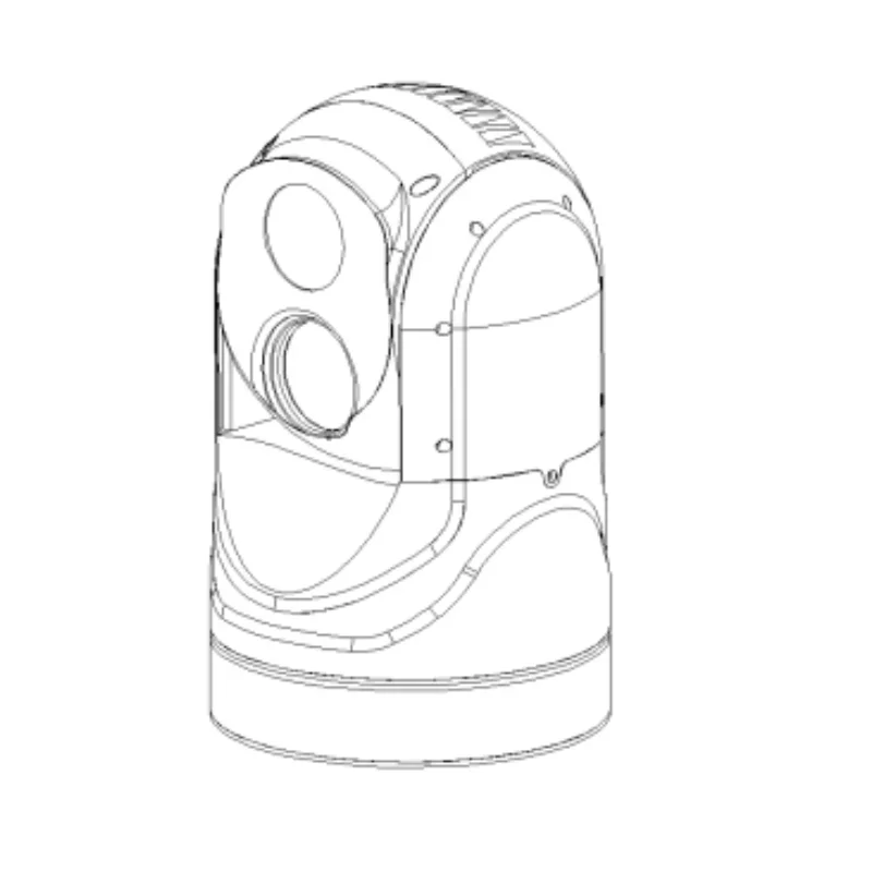 Морской PTZ 2MP 92x оптический зум + 1500 метров ИК-осветитель Гироскоп