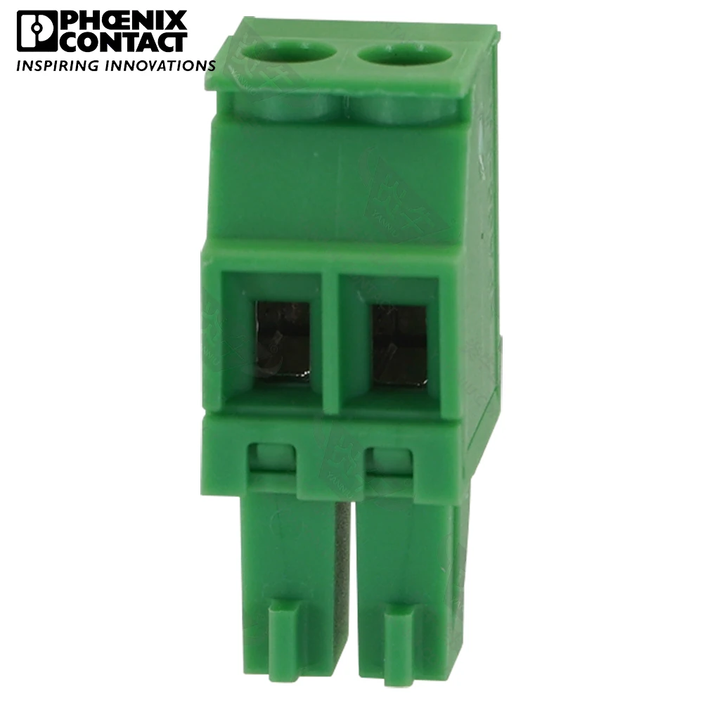 Оригинальный подлинный контактный разъем Phoenix, 1 шт., 3,5 мм, подключаемый Штекерный блок 2 Pin MCVR 1,5 ST 3,5 1863152 8A 160V