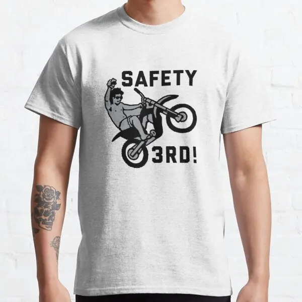 

Safety Third t shirt for KYMCO HYOSUNG Harris Kawasaki KTM Suzuki Daelim
