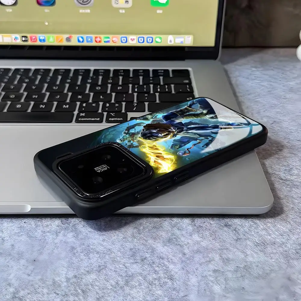 Фото Чехол для телефона Soul Reaver R-Raziel Game для Xiaomi 17 15 14 13 12 Mi 11 X T Ultra Pro Lite 5G, черный, стеклянный №1