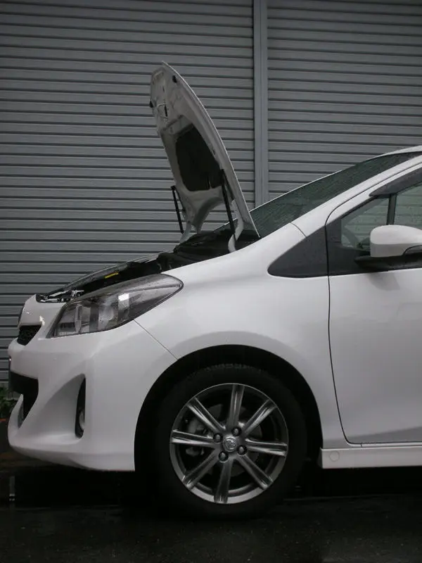 

Демпфер для 1999-2005 Toyota Vitz NCP131 хэтчбек, передняя крышка капота, модификация, газовые стойки, подъемник, амортизатор, аксессуары