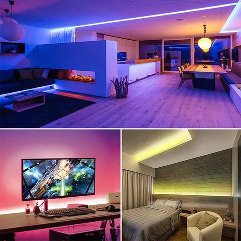 Dengsum 600 LED лента 2835 5м RGB