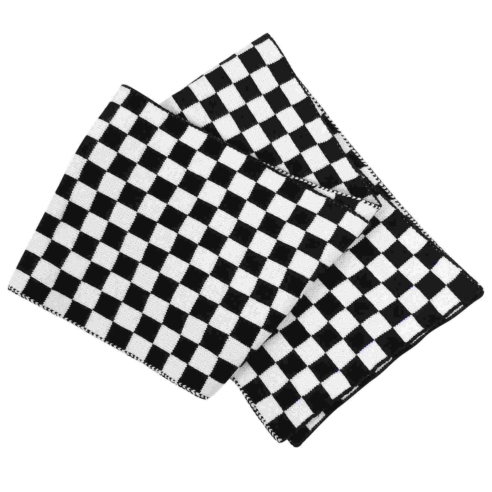 

Scarf Shawl Plaids Women Plaid Printed Scarves Winter Warm Chessboard Cashmere Classic Cold Weather Gift Grid Gingham Christmas