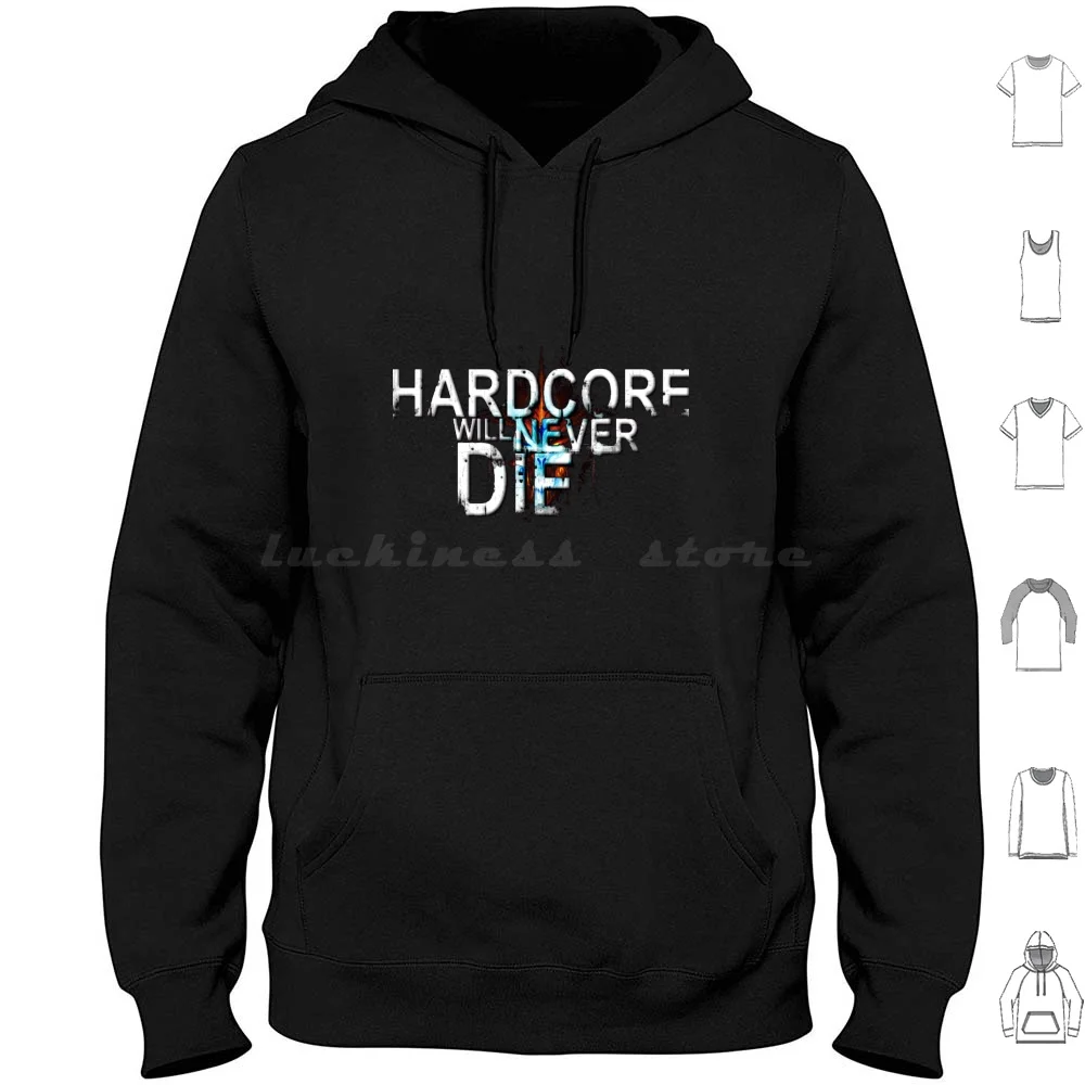 

Hdc Never Die Hoodies Long Sleeve Hardcore Die Festival Defqon1 Music Dominator Hardbase Q Dance