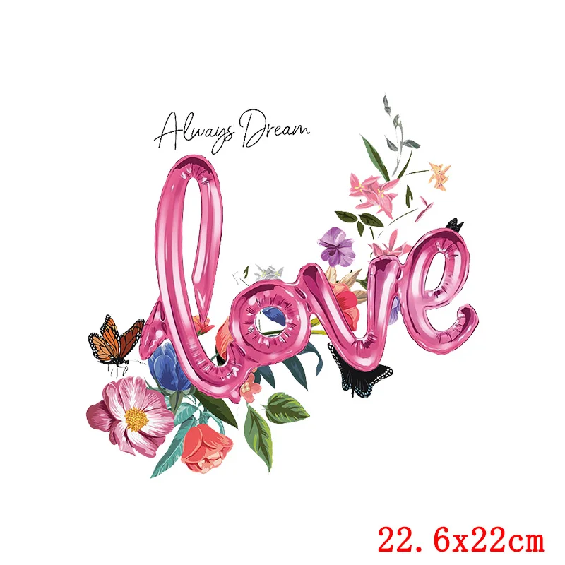 Термоклейкая аппликация Prajna с радужными буквами для одежды |