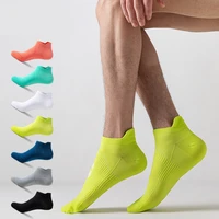 2 pairs mens sports boat socks short marathon night running socks womens sweat absorbing non slip children cycling ankle socks