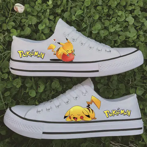 Квадратные брюки Губка Боб весна-осень низкий вырез Пикачу парусиновые для