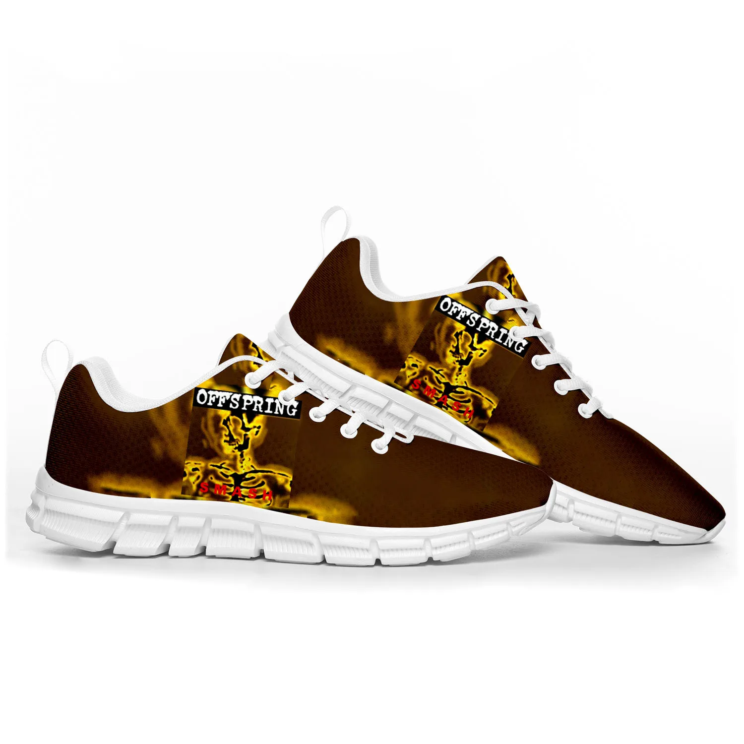 

The Offspring Rock Band Sports Shoes Mens Womens Teenager Kids Children Sneakers Casual Custom High Quality Couple Shoes White