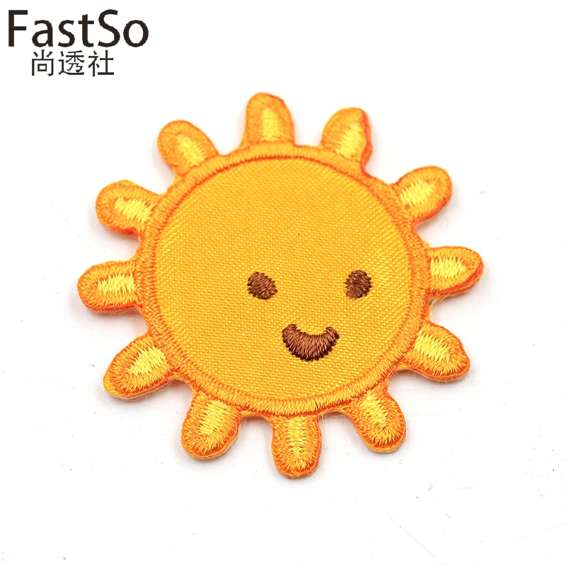 Миниатюрные Детские Мультяшные нашивки для одежды сумки термоклейкая