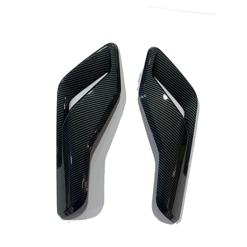 

Черное/углеродное волокно ABS для Ford F150 Raptor 2021-2023, задняя крышка с эмблемой на вентиляционное отверстие, 2 шт.