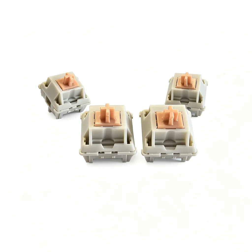 Фото Механический переключатель BSUN Holy Panda Switch 60g Strong Tactile 5pin для горячей замены, кастомные аксессуары, DIY-детали, заводская смазка №3