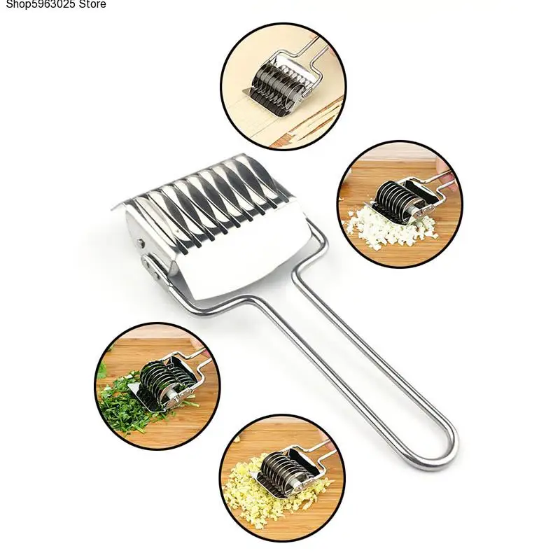 

Manual Section 1PC Non-slip Handle Kitchen Gadgets Shallot Cutter Spaetzle Makers Stainless Steel Pressing Machine