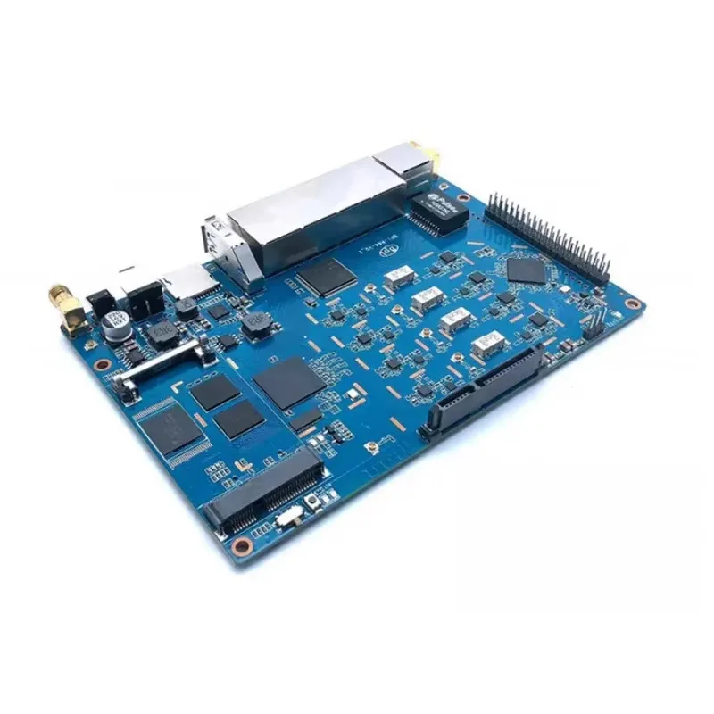 Фото 【Горячая распродажа】Banana PI BPI R64 MT 7622 Новейшая плата для разработки роутеров OEM с OpenWrt Linux, 4 гигабитными портами LAN и функцией AC Wi-Fi AP №2