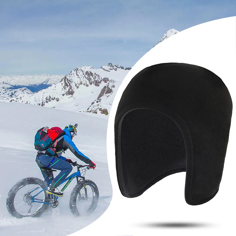 

Winter Cycling Cap Windproof Keep Warm Ski Cap Running Skiing Riding Thermal Fleece Hat Bike Bicycle Cap Cycling Headwear
