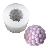 creative non stick mold spherical bubble silicone mold aromatherapy molds for candles gypsum aromatherapy abrasive