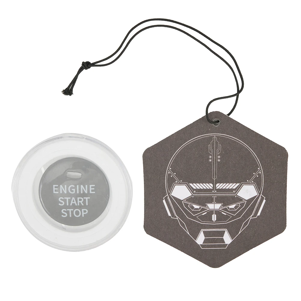 

1x For Mazda 3 Axela CX-3 CX-5 CX-8 MX-5 Carbon Fiber Auto Engine Start Button Cover Interior Accessories High Quality