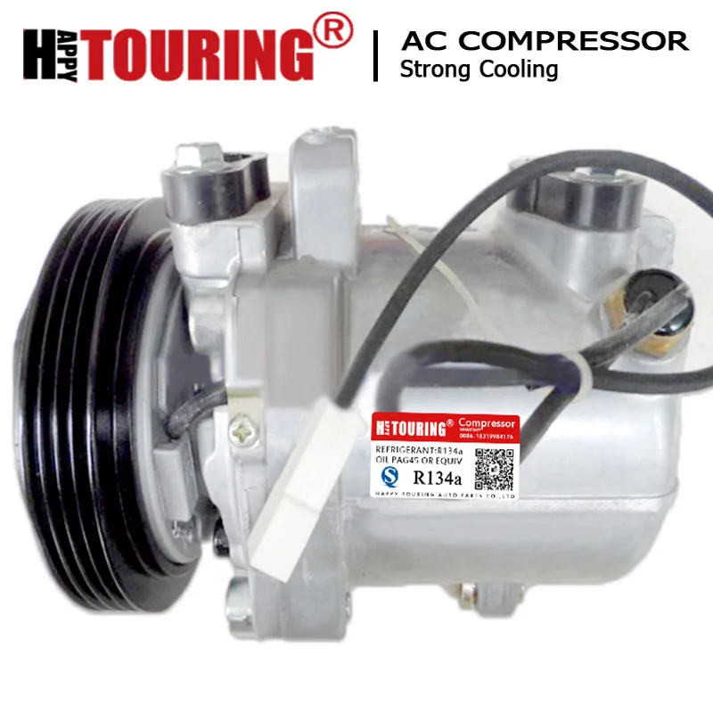 

AC Compressor for Suzuki SWIFT II EA MA SF413 AA34 1.3 SS10 W02I056601 9520077GA1 9520070CG0 95201-70CM0 95200-70CG0 PV4