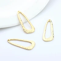 zinc alloy geometry hollow tear water drop exaggerated charms 6pcslot 42mm for diy necklace earrings jewelry accessories