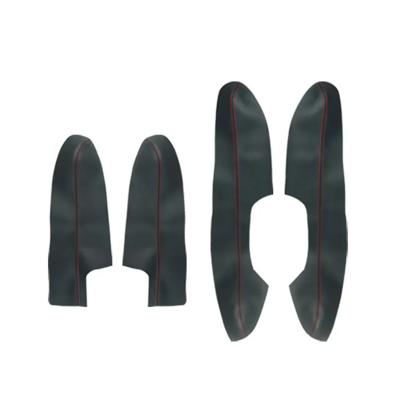 4 шт. кожаная панель для подлокотника автомобильной двери Nissan X-Trail Rogue 2014 2015 2016 2017