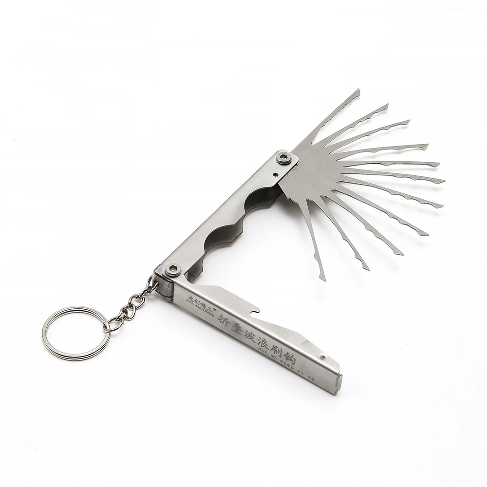 

Набор складных волнистых кистей из нержавеющей стали