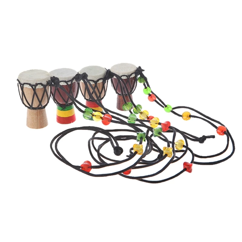 Деревянный классический барабанщик Jambe Mini Djembe ударный Африканский ручной