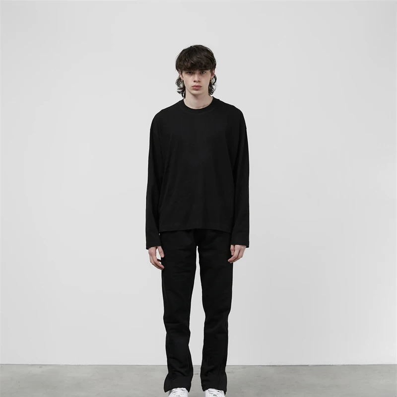 

Футболка на хлопковой основе с вышивкой, с длинным рукавом