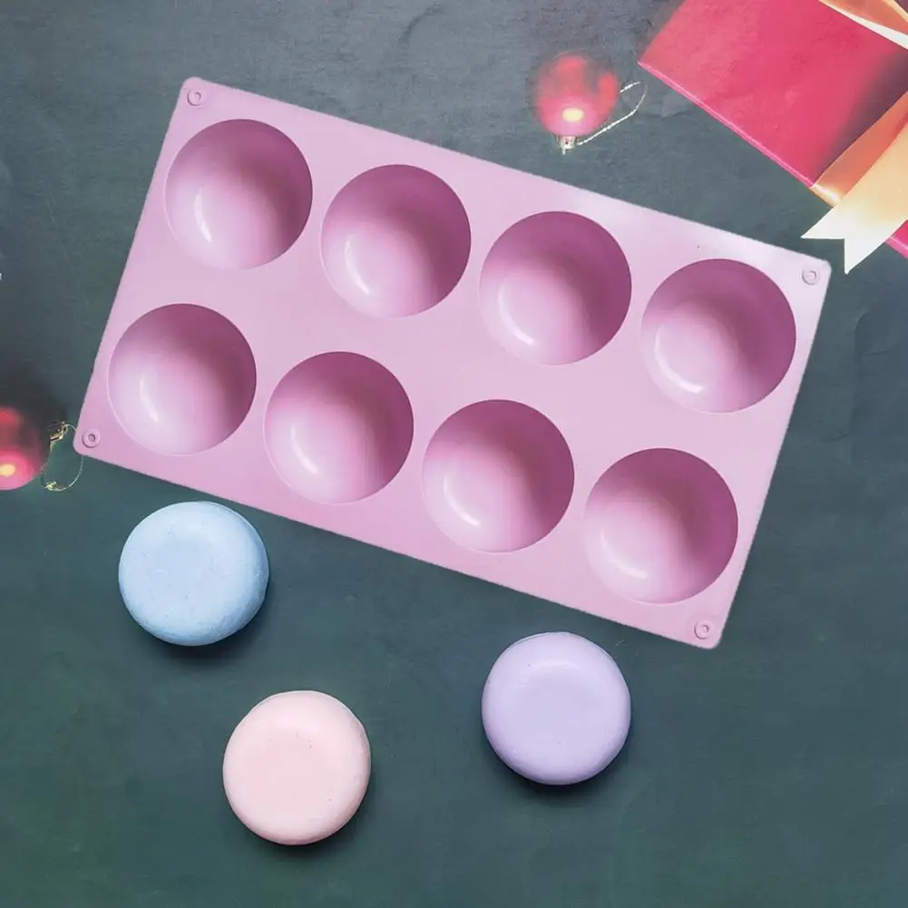 

Lollipop Mold Non-sticky Oven Safe Chocolate Silicone Mold Cake Decoration Easy Cleaning Biscuit Mold Kitchen Supplies