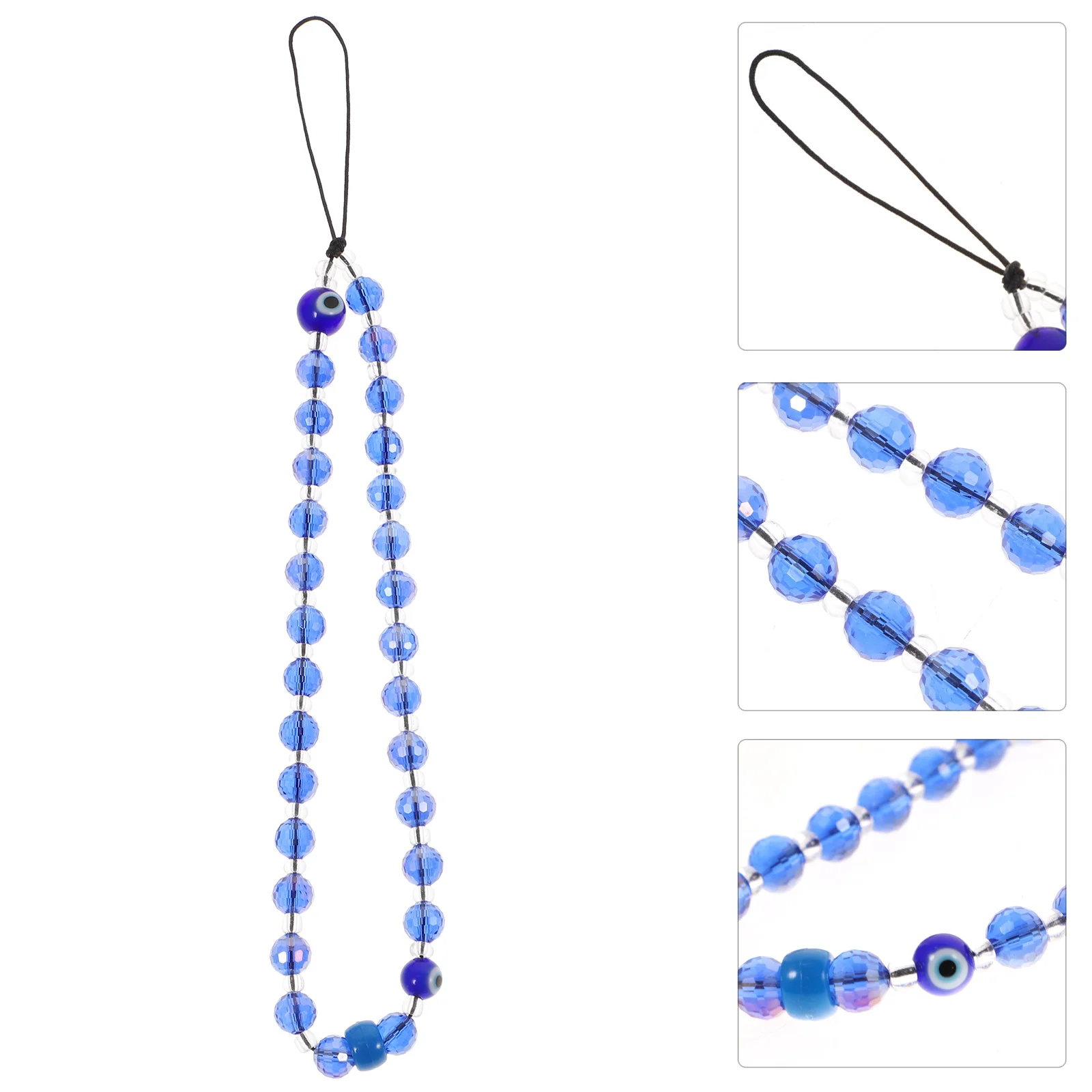 

Strap Lanyard Charm Wrist Hanging Rope Beaded Chain Charms Camera Decorative Mobile Case Decor Accessories Cellphone Key