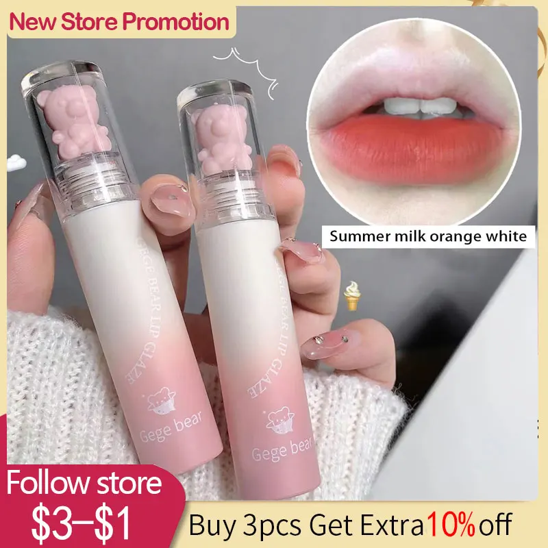 

Moisturizing Lip Gloss Nude Matte Lipstick Hydrating Lip Glaze Lip Plumper Hydrating Makeup Liquid Lipstick Lips Cosmetics