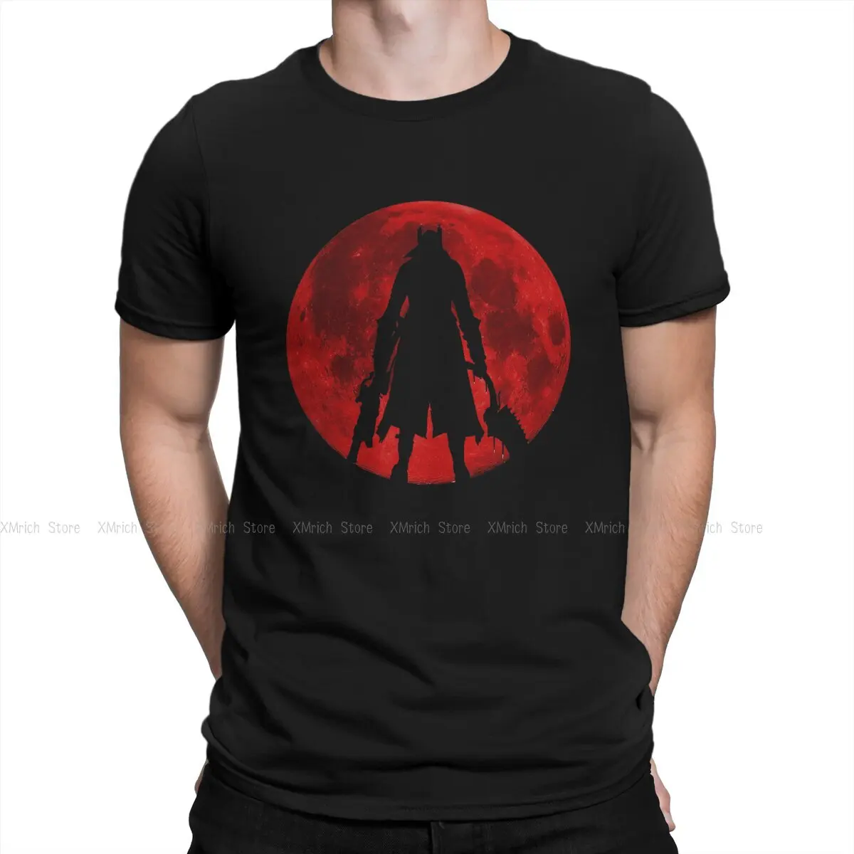 

Bloodborne Action Game Men's TShirt Essential Fashion T Shirt Graphic Sweatshirts New Trend