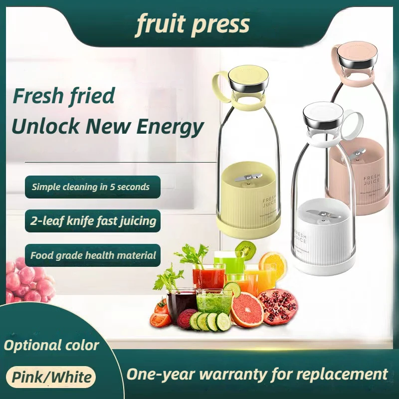 

Portable Electric Juice Extractor Mixer Wireless Charging Fruit Juice Extractor Food Milkshake Multi-function Juicer
