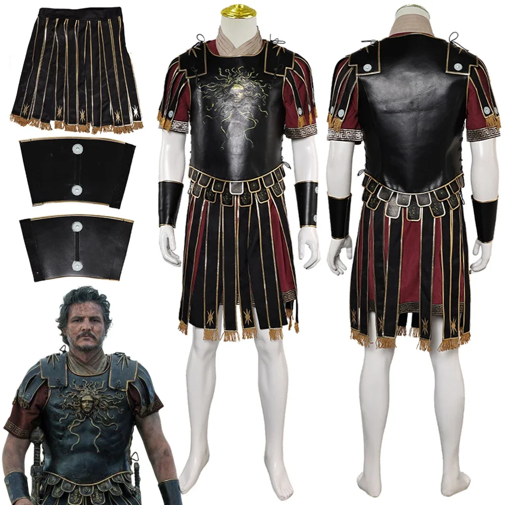 Костюм для косплея Маркуса фантазия средневековая боевая униформа модель 2024